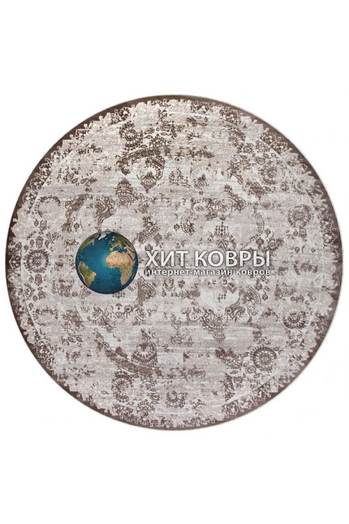 Российский ковер Rimma Lux 36903 Бежевый круг